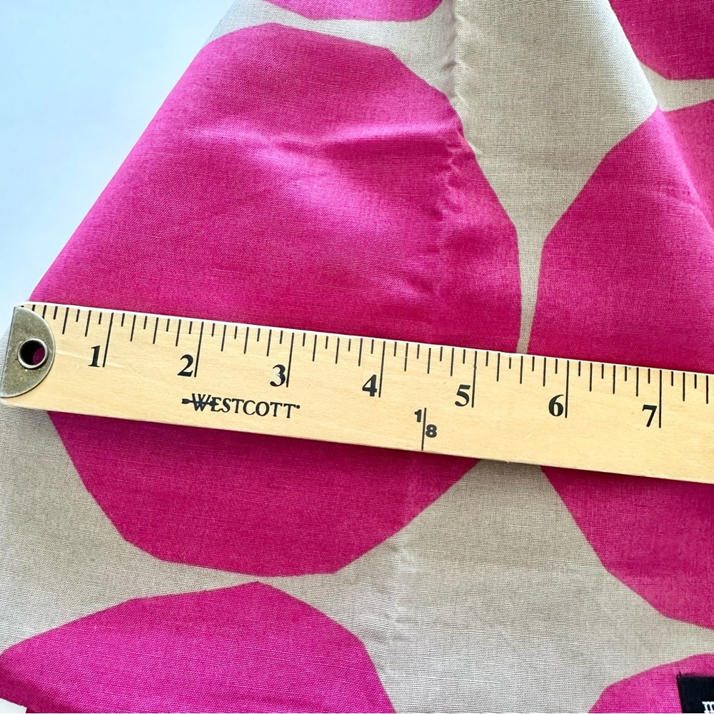 Marimekko Pink and Tan Stole - Picture 5 of 9